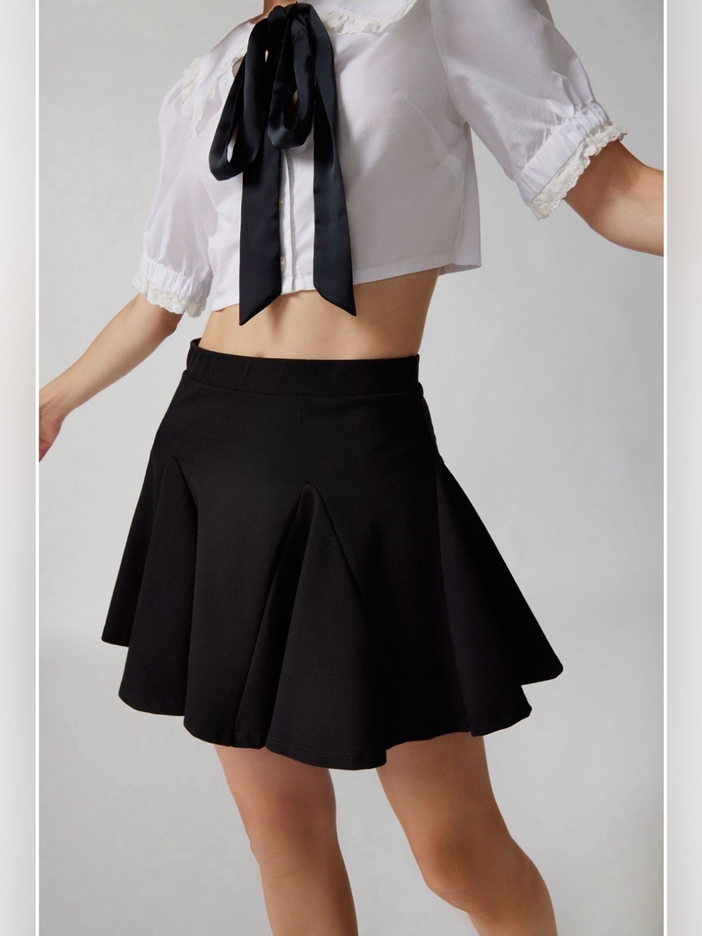 Urban Outfitters Ponte Mini Skirt